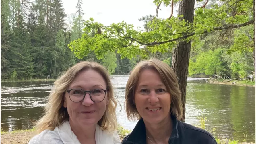 Camilla Nilsson Jern och Katarina Hansson