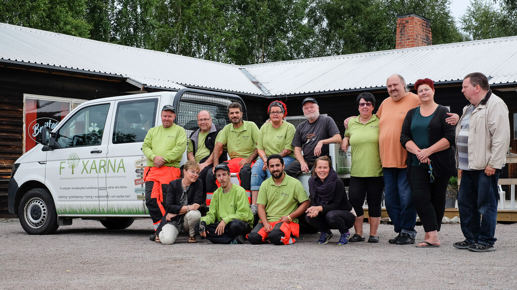 Fixarna - en socialt företag som skapar både arbetstillfällen och samhällsnytta! Foto: Elin Bogren